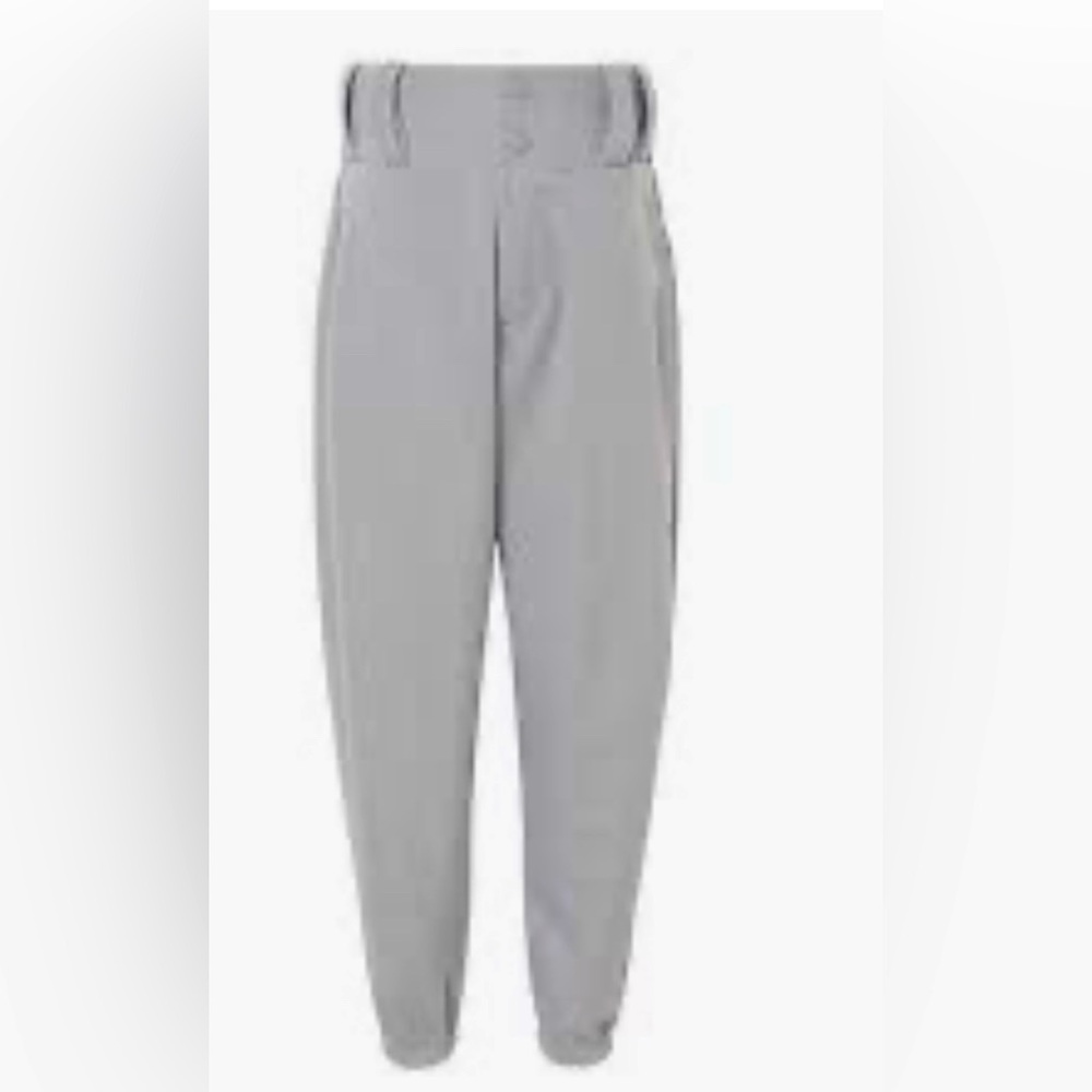 Easton Baseball Pants Youth Size Small, Gray, Button, Belt Loops